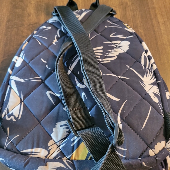 Adidas Butterfly Print Backpack - Black and Yellow - Picture 5 of 6